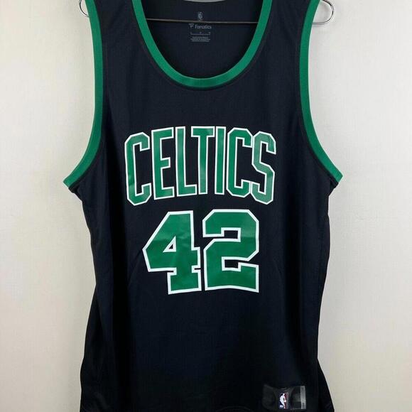 NWOT Al Horford #42 Boston Celtics NBA Fanatics Black  Statement Jersey Men's L - Picture 1 of 7